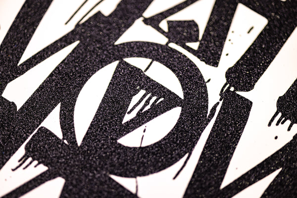 RETNA Even The Heart Skips A Beat 2024 Signed Screenprint Edition of 99