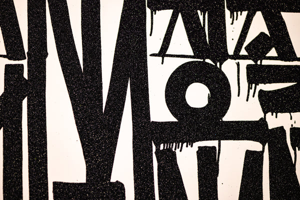 RETNA Even The Heart Skips A Beat 2024 Signed Screenprint Edition of 99