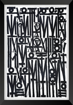 RETNA - Even The Heart Skips A Beat - 2024 Signed Screenprint Edition of 99