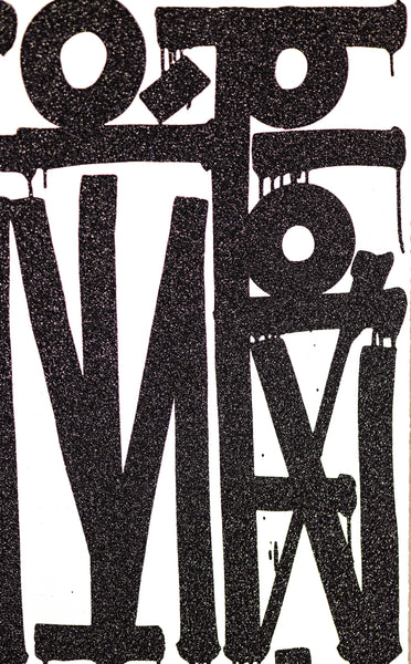 RETNA Even The Heart Skips A Beat 2024 Signed Screenprint Edition of 99