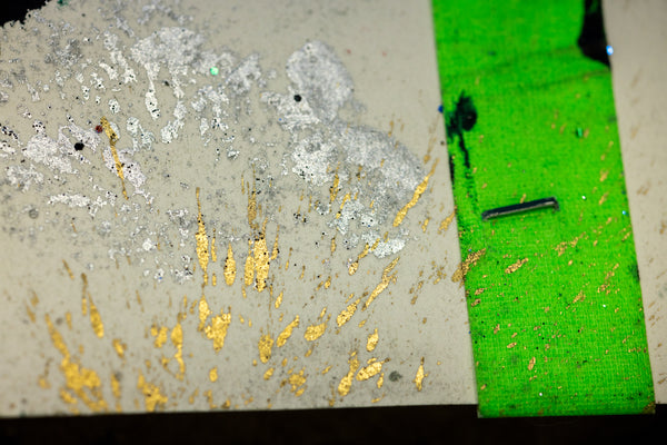 RETNA Large 6' Dual Sided Original Acrylic Painting w Studio COA