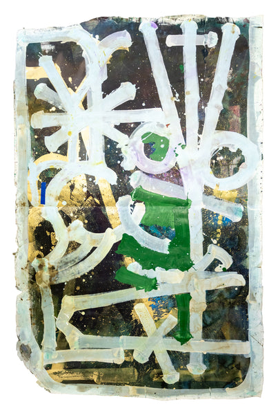 RETNA Large 6' Dual Sided Original Acrylic Painting w Studio COA