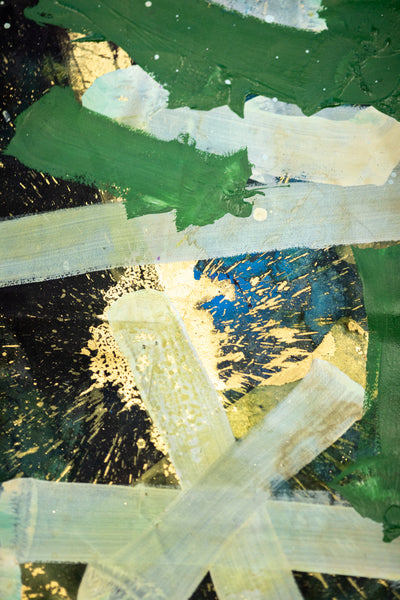 RETNA Large 6' Dual Sided Original Acrylic Painting w Studio COA