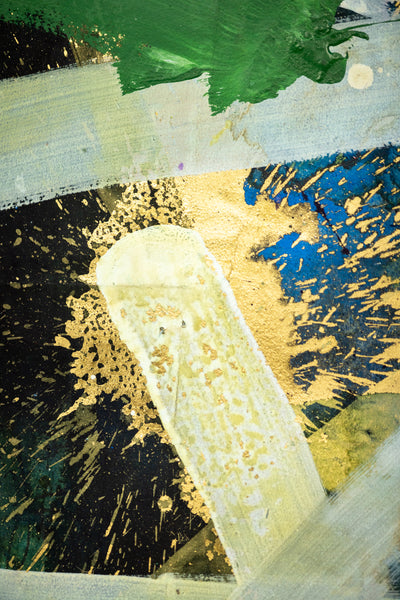 RETNA Large 6' Dual Sided Original Acrylic Painting w Studio COA