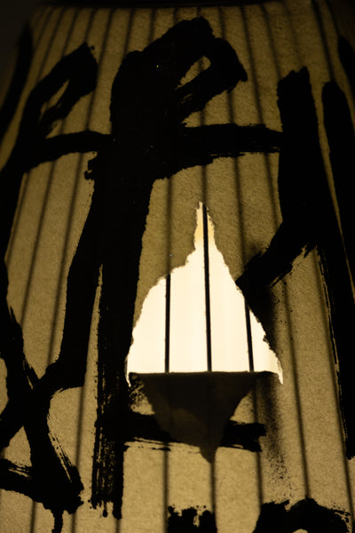 RETNA Original Painting on Lampshade Large 62” Unique Installation