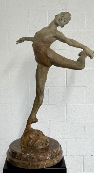Richard MacDonald Study for Dance the Dream, Half Life Bronze Sculpture Signed Edition of 75