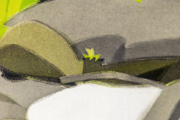 Alex Katz, Black Brook, (1992) aquatint in colors, Publisher's Proof, aside from the edition of 50