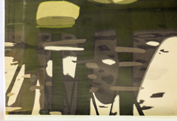 Alex Katz, Black Brook, (1992) aquatint in colors, Publisher's Proof, aside from the edition of 50