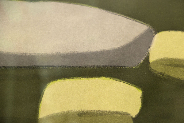 Alex Katz, Black Brook, (1992) aquatint in colors, Publisher's Proof, aside from the edition of 50