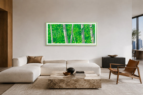 Alex Katz Forest 1992 Signed Aquatint Edition of 40