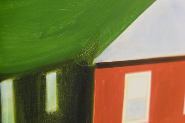 Alex Katz, Red House, Signed Pigment Print Edition of 70