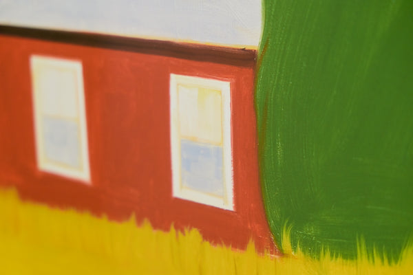 Alex Katz, Red House, Signed Pigment Print Edition of 70