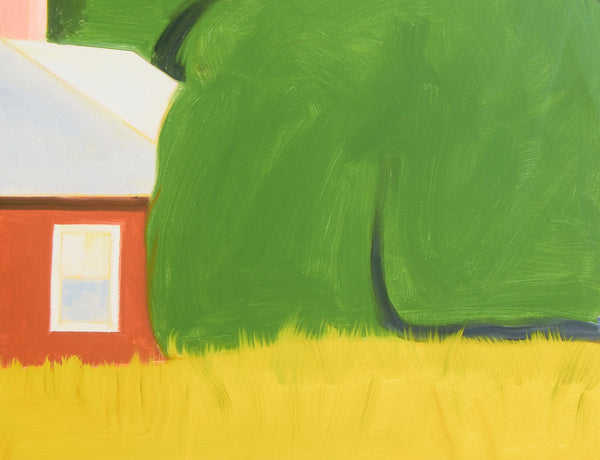 Alex Katz, Red House, Signed Pigment Print Edition of 70