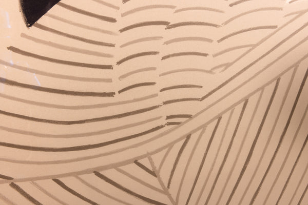 Alex Katz Striped Jacket Signed Color Lithograph Contemporary Art