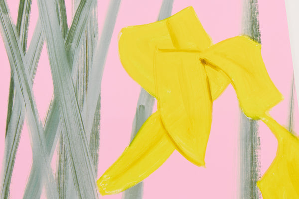 Alex Katz, Yellow Flags, 2020 Signed Edition of 100