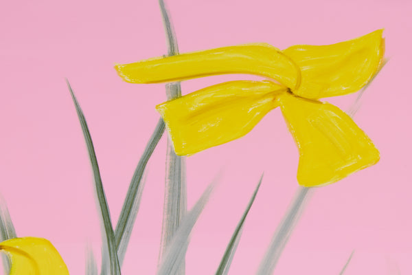Alex Katz, Yellow Flags, 2020 Signed Edition of 100