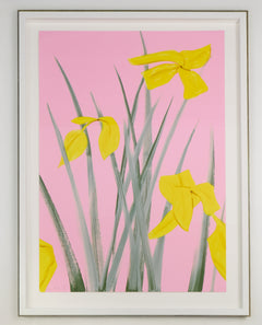 Alex Katz, Yellow Flags, 2020 Signed Edition of 100