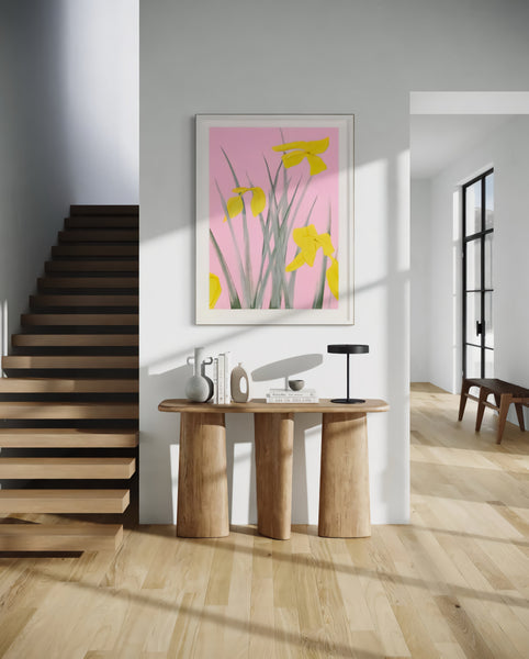 Alex Katz, Yellow Flags, 2020 Signed Edition of 100