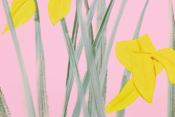 Alex Katz, Yellow Flags, 2020 Signed Edition of 100