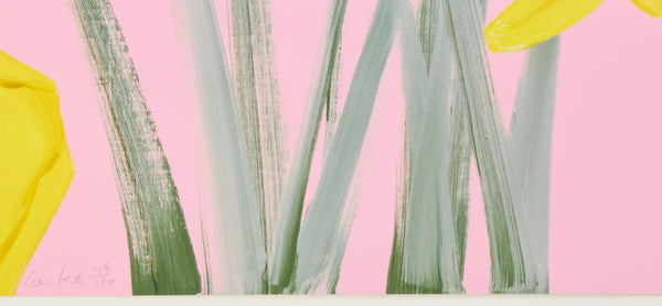 Alex Katz, Yellow Flags, 2020 Signed Edition of 100