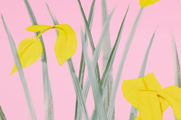 Alex Katz, Yellow Flags, 2020 Signed Edition of 100