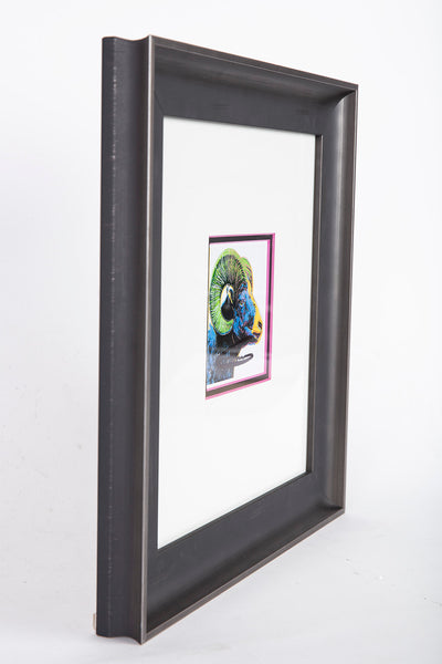 Andy Warhol, Big Horn Ram (FS302), Hand Signed Endangered Species Gallery Invitation