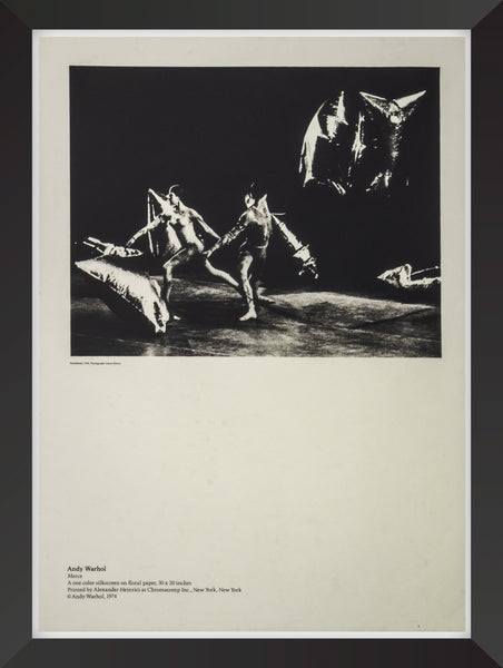 Andy Warhol Merce Cunningham I 1974 Signed Screenprint Edition of 100