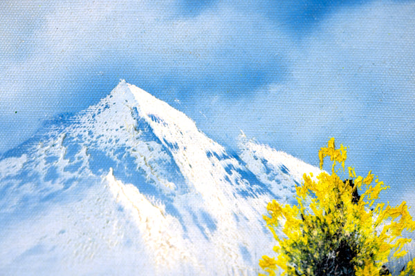 Bob Ross Authentic Signed Original Painting 1981 Morning Mist