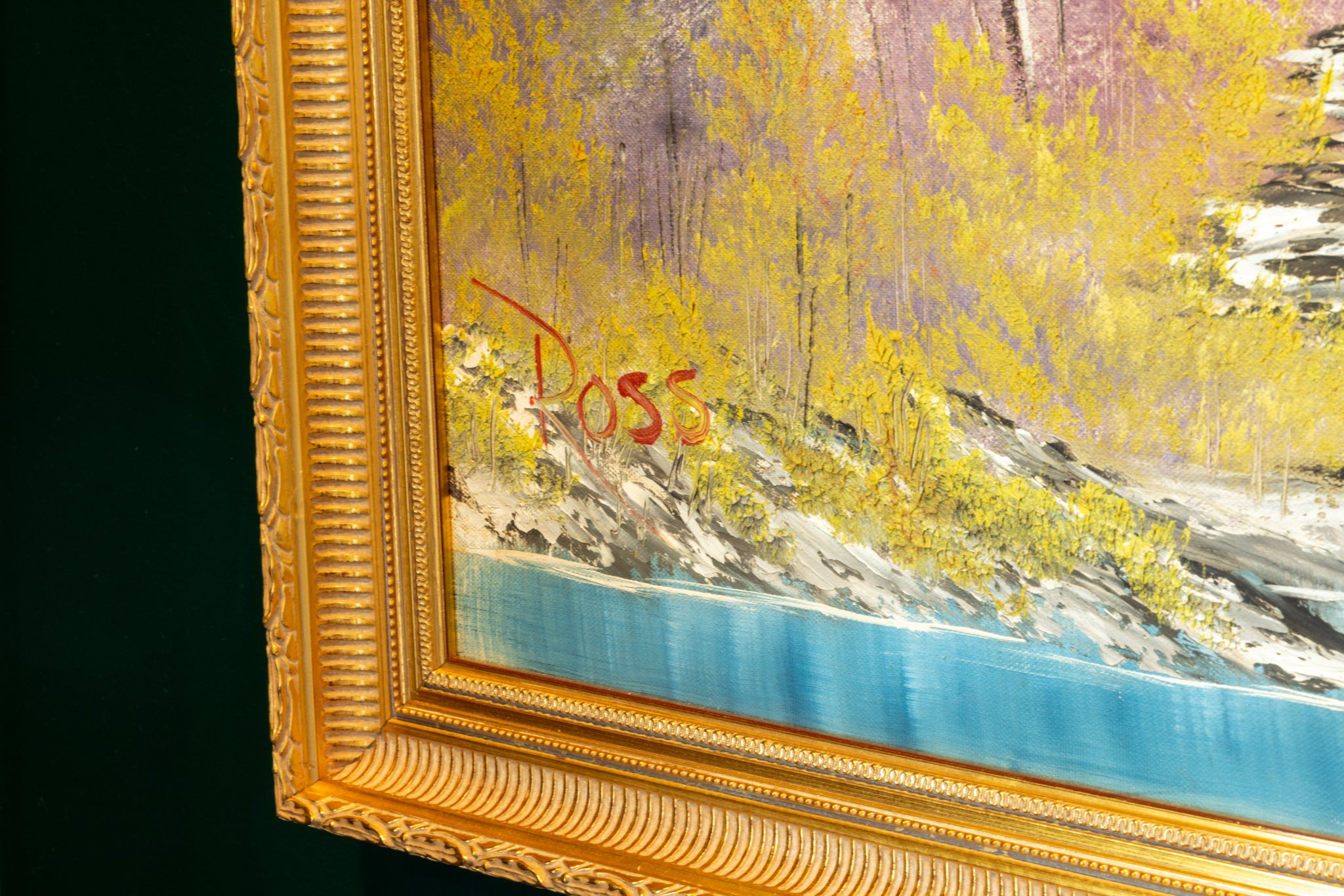 Bob Ross Original Painting from Season 1 Episode 1 of The Joy of ...
