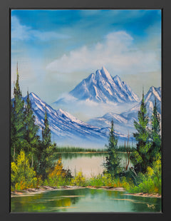Bob Ross, Original Painting - Signed 24x18 Canvas w/ Bob Ross Inc COA