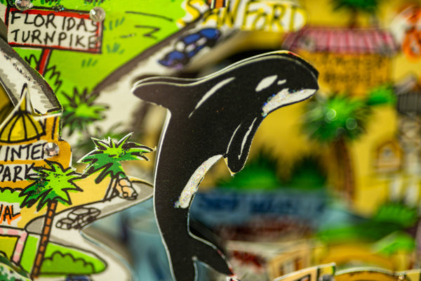 Charles Fazzino Along Sunshine State 3D Serigraph Signed Edition of 350