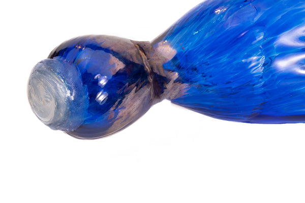 Dale Chihuly Original Cobalt Blue Twist Individual Hand-Blown Glass Chandelier Component
