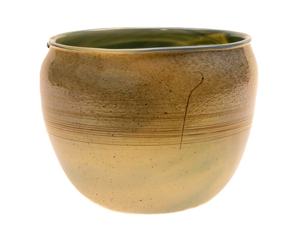 Dale Chihuly Early Cerulean Sand Basket Signed 1979 Hand Blown Glass