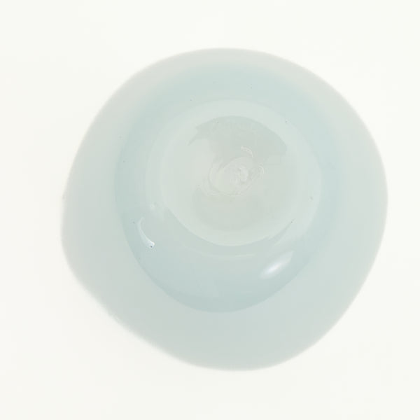 Dale Chihuly, 1979 Ice Blue Baden Tabac Pilchuck Basket Signed Hand Blown Glass