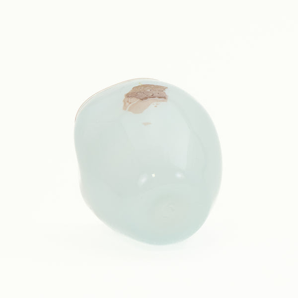 Dale Chihuly, 1979 Ice Blue Baden Tabac Pilchuck Basket Signed Hand Blown Glass