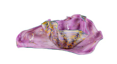 Dale Chihuly, Marigold Rose Seaform Pair - Large 20" 1984 Signed Hand-Blown Glass