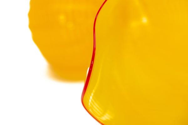 Dale Chihuly, Yellow Buttercup Persian, 1996 Portland Press Edition Hand Blown Glass