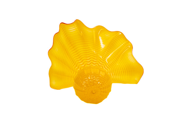 Dale Chihuly, Yellow Buttercup Persian, 1996 Portland Press Edition Hand Blown Glass