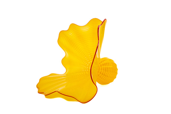 Dale Chihuly, Yellow Buttercup Persian, 1996 Portland Press Edition Hand Blown Glass