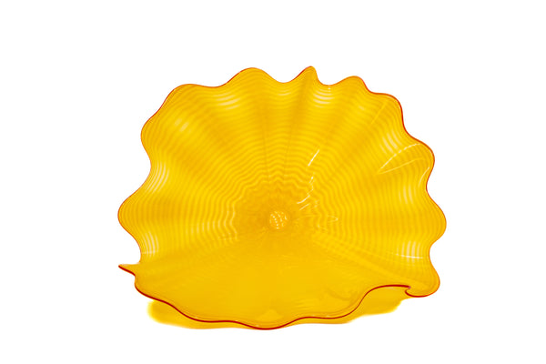 Dale Chihuly, Yellow Buttercup Persian, 1996 Portland Press Edition Hand Blown Glass