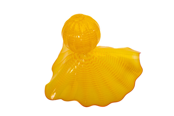 Dale Chihuly, Yellow Buttercup Persian, 1996 Portland Press Edition Hand Blown Glass