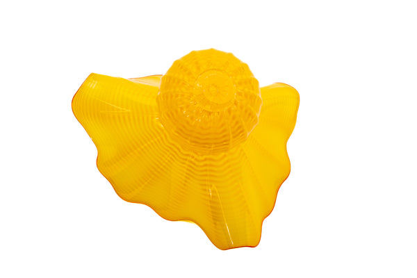 Dale Chihuly, Yellow Buttercup Persian, 1996 Portland Press Edition Hand Blown Glass
