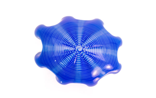Dale Chihuly, Larkspur Blue Seaform Set, Sold Out Portland Press Signed Edition