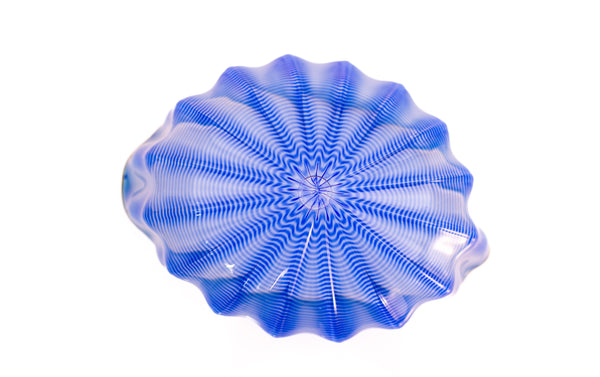 Dale Chihuly, Larkspur Blue Seaform Set, Sold Out Portland Press Signed Edition