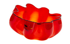 Dale Chihuly, Roman Macchia with Black Lip Wrap - Signed 2006 Hand-Blown Glass