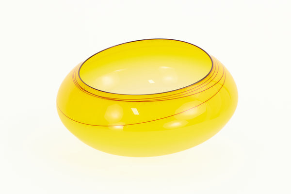 Dale Chihuly, Jasmine Basket Pair, Signed Portland Press 2010 Hand-Blown Glass
