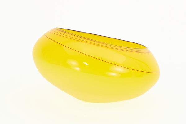 Dale Chihuly, Jasmine Basket Pair, Signed Portland Press 2010 Hand-Blown Glass