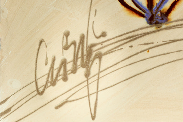 Dale Chihuly, Picolo Venetian, Drawing Signed Original 30x22 Inch Painting