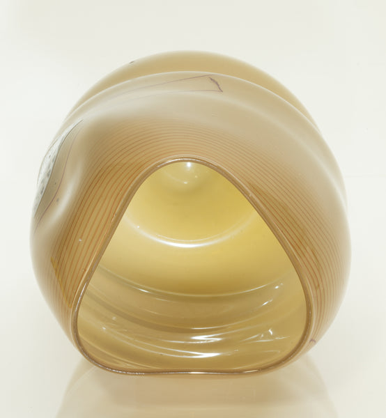 Dale Chihuly Blanket Soft Cylinder Signed 1980 Handblown Glass