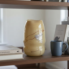 Dale Chihuly, Blanket Soft Cylinder, Signed 1980 Handblown Glass